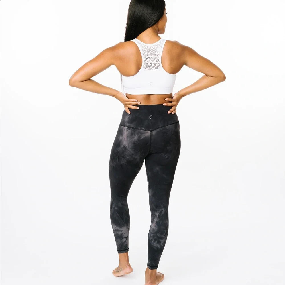 Zyia Midnight Hendrix Brilliant Hi-Rise 7/8 24" Leggings Size 16-18 - Picture 5 of 5